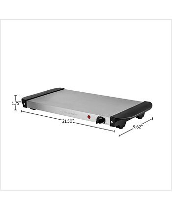 OVENTE Electric Warming Tray w/ Adjustable Temperature Control