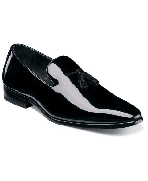 Мужские туфли Stacy Adams Phoenix Patent Leather Slip-on Loafer, цвет: Чёрный лаковый