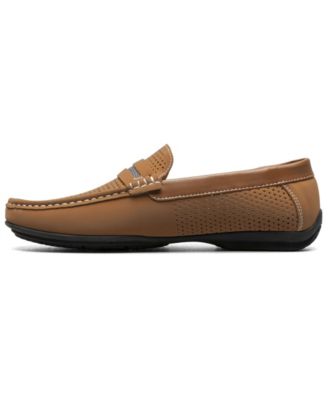 Men's Corby Moccasin Toe Saddle Slip-on Loafer