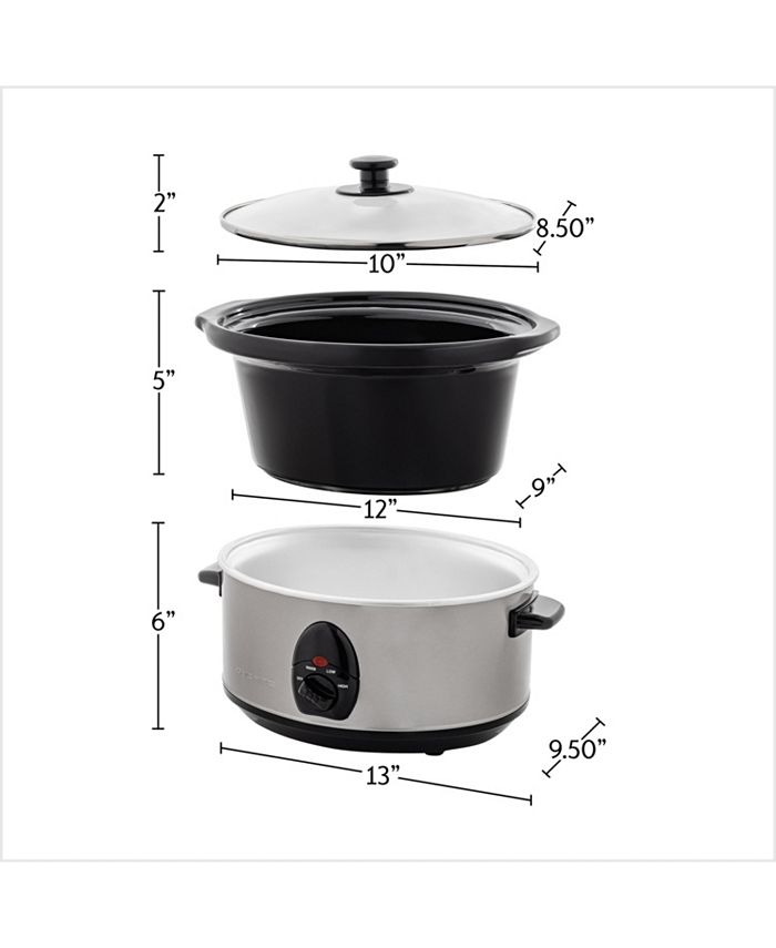 OVENTE 3.5 Liters Slow Cooker Macy's