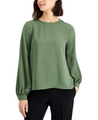 Alfani - Bishop-Sleeve Blouse