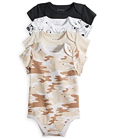 Baby Neutral 4-Pack Bodysuits, Created for Macy's 
