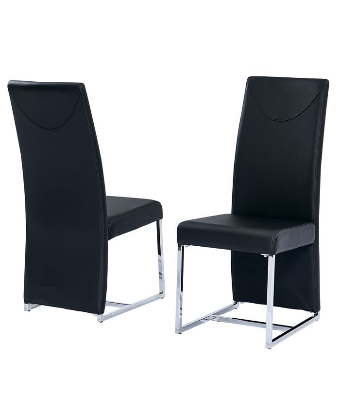 Best Master Furniture Judoc Modern Side Chairs, Set of 2 Macy's