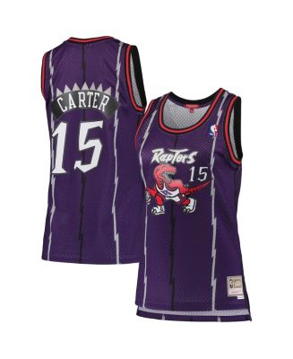 Mitchell Ness Women's Vince Carter Purple Toronto Raptors 1998