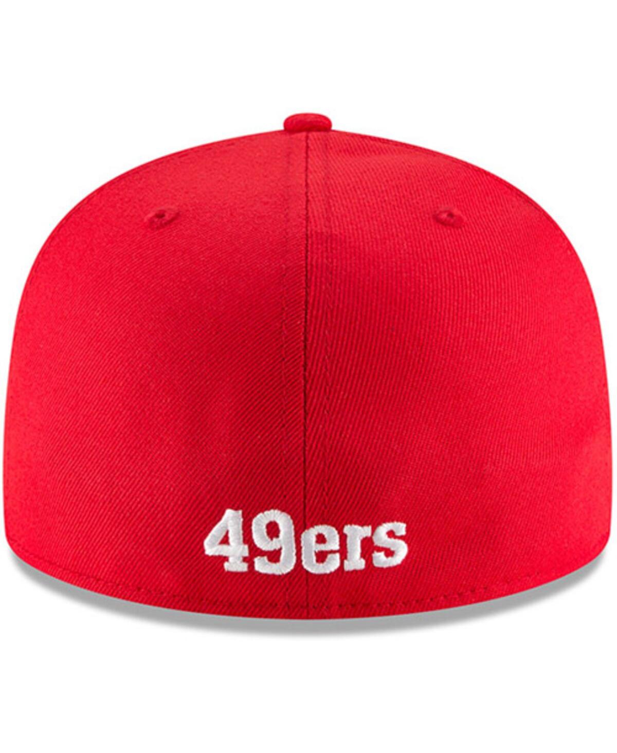 Men'sSan Francisco 49ers Omaha Throwback 59FIFTY Fitted Hat - Scarlet
