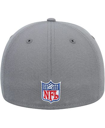 New Era Men's Graphite Cleveland Browns Throwback Logo Storm 59FIFTY ...