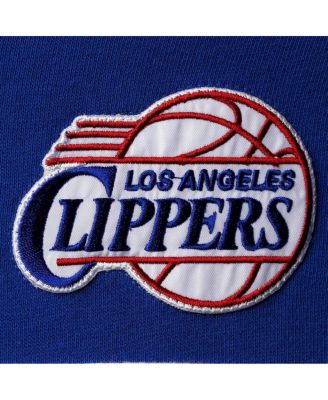 Men's Royal, Red LA Clippers Head Coach Pullover Hoodie