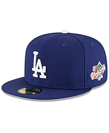 Men's Royal Los Angeles Dodgers Side Patch 1988 World Series 59FIFTY Fitted Hat