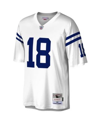 Men's Peyton Manning White Indianapolis Colts Legacy Replica Jersey