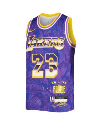 Big Boys LeBron James Purple Los Angeles Lakers Select Series MVP