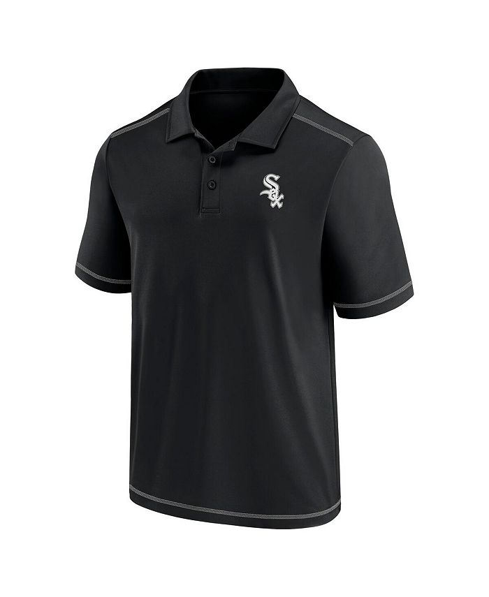 Fanatics Men's Black Chicago White Sox Primary Team Logo Polo Shirt ...