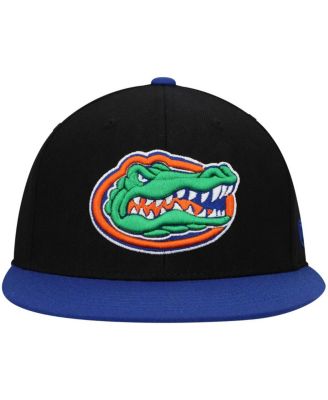 Men's Black and Royal Florida Gators Team Color Two-Tone Fitted Hat