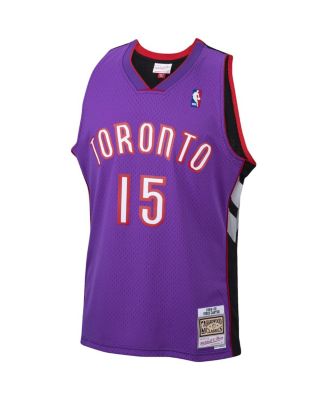Mitchell & Ness NBA Toronto Raptors Vince Carter #15 1998-99 Swingman Road Jersey - SMJYGS18214