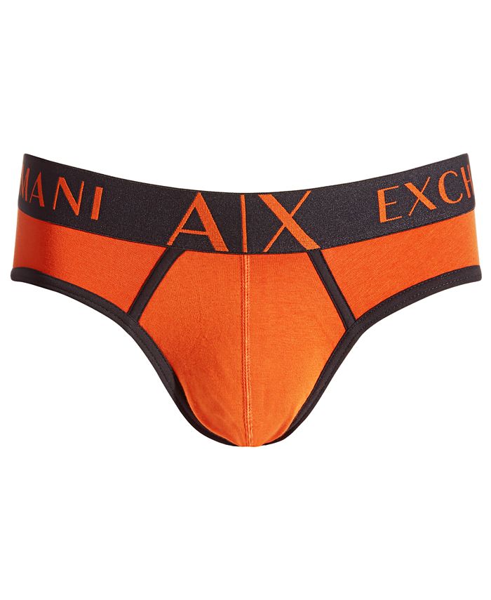 AX Armani Exchange Men's Stretch Logo Briefs - Macy's