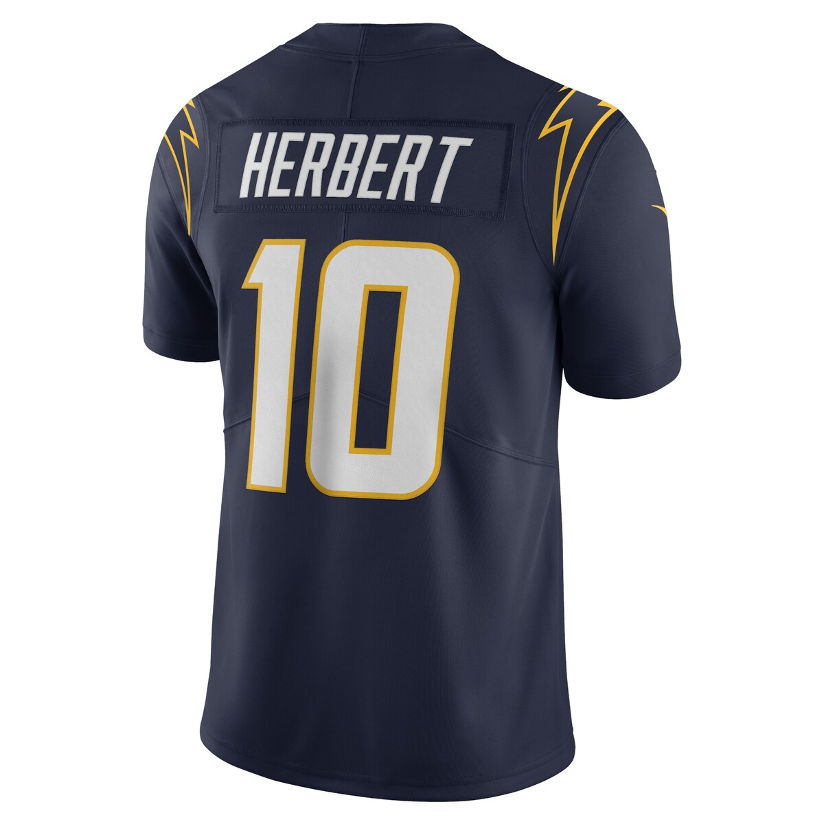 Men's Nike Justin HerbertLos Angeles Chargers Vapor Limited Jersey - Navy