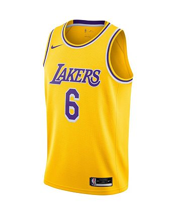 LeBron James Los Angeles Lakers Nike 2021/22 #6 Swingman Player