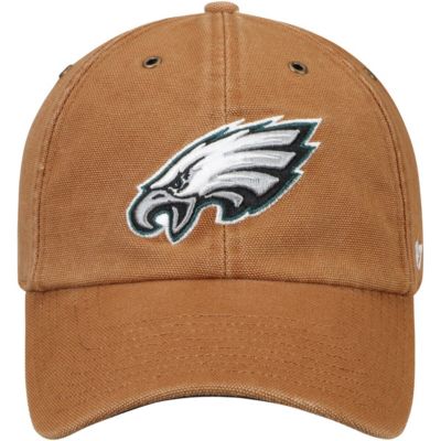 '47 Brand Carhartt x '47 Men's Brown Philadelphia Eagles Clean-Up Adjustable Hat