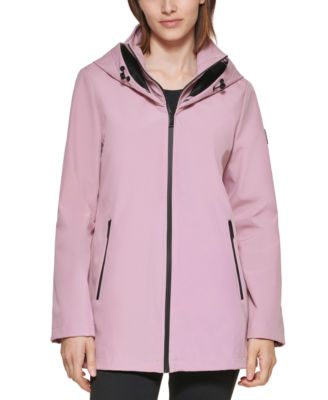 calvin klein pink raincoat