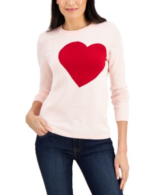 tommy hilfiger heart sweater