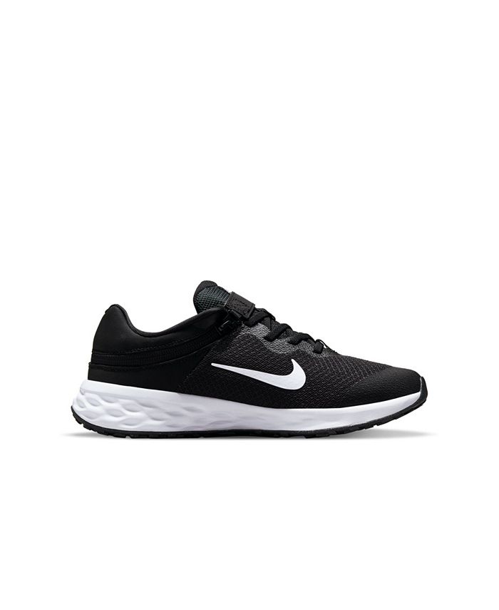 Nike Big Kids Revolution 6 FlyEase StayPut Closure Road Running