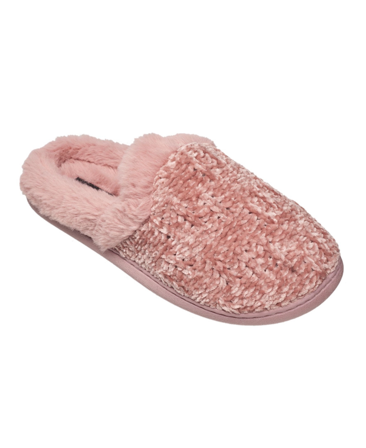 Nine West Women s Textured Chenille Slippers Smart Closet