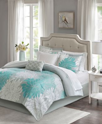 Maible Reversible Cotton 7-Pc. Comforter Set, Twin