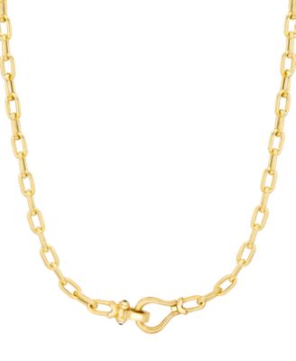 Tiny Chai Necklace in 14K Yellow Gold 18 Gold / Yellow 14K Gold