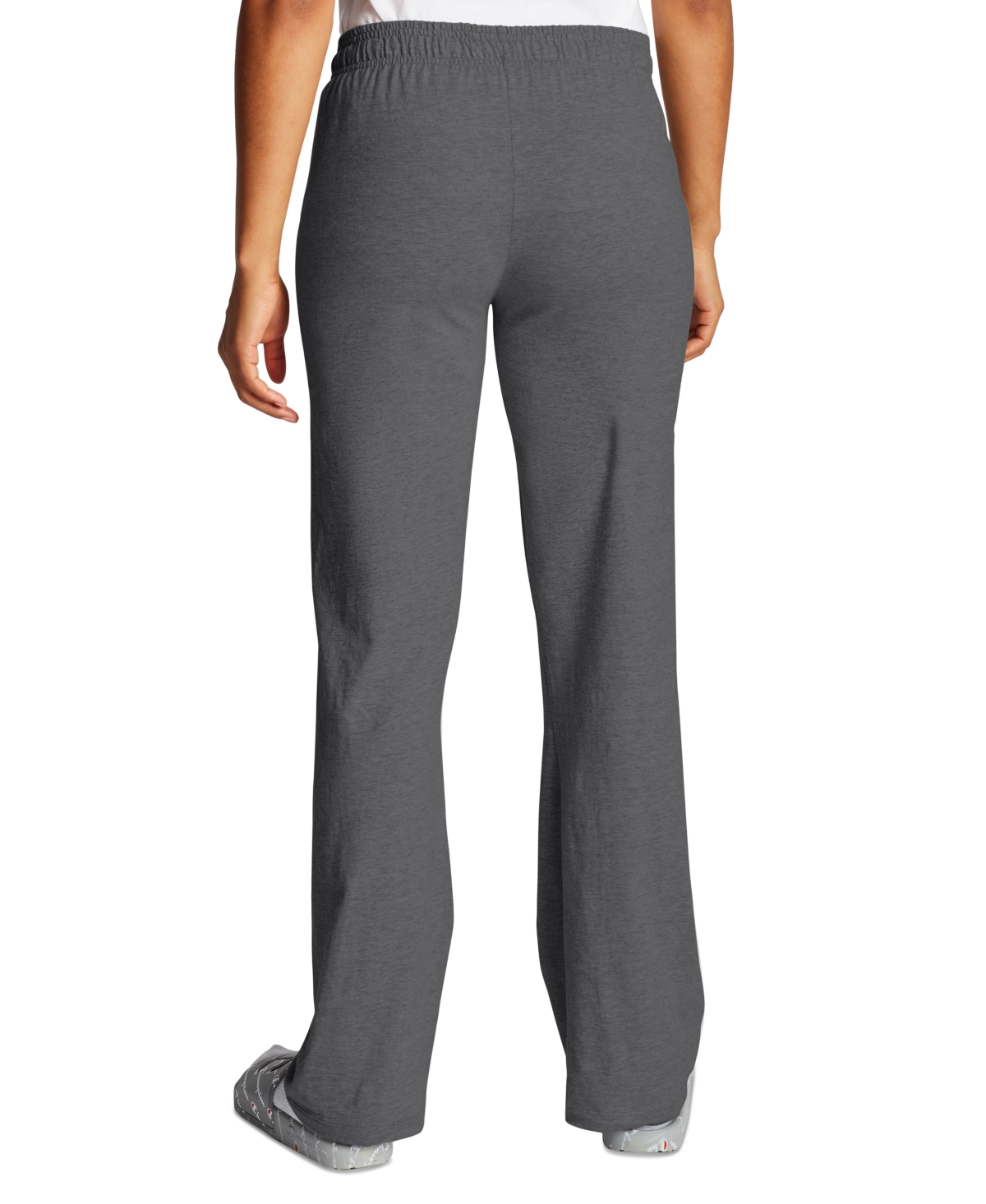 Champion Women's Drawstring-Waist Jersey Cotton Pants