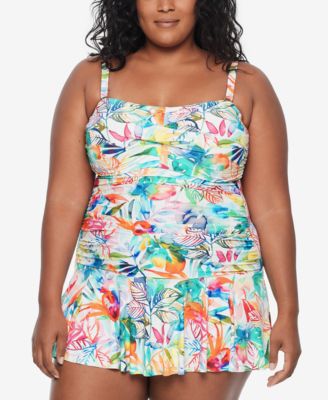 macy's ralph lauren swim dress