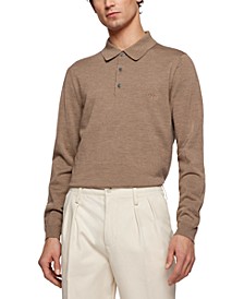 BOSS Men's Merino Slim-Fit Sweater