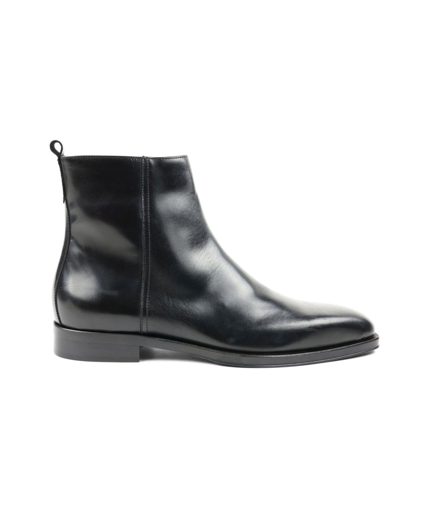 Мужские ботинки Bruno Magli Nomad Leather Dress Boots, цвет: Чёрный — фото 2