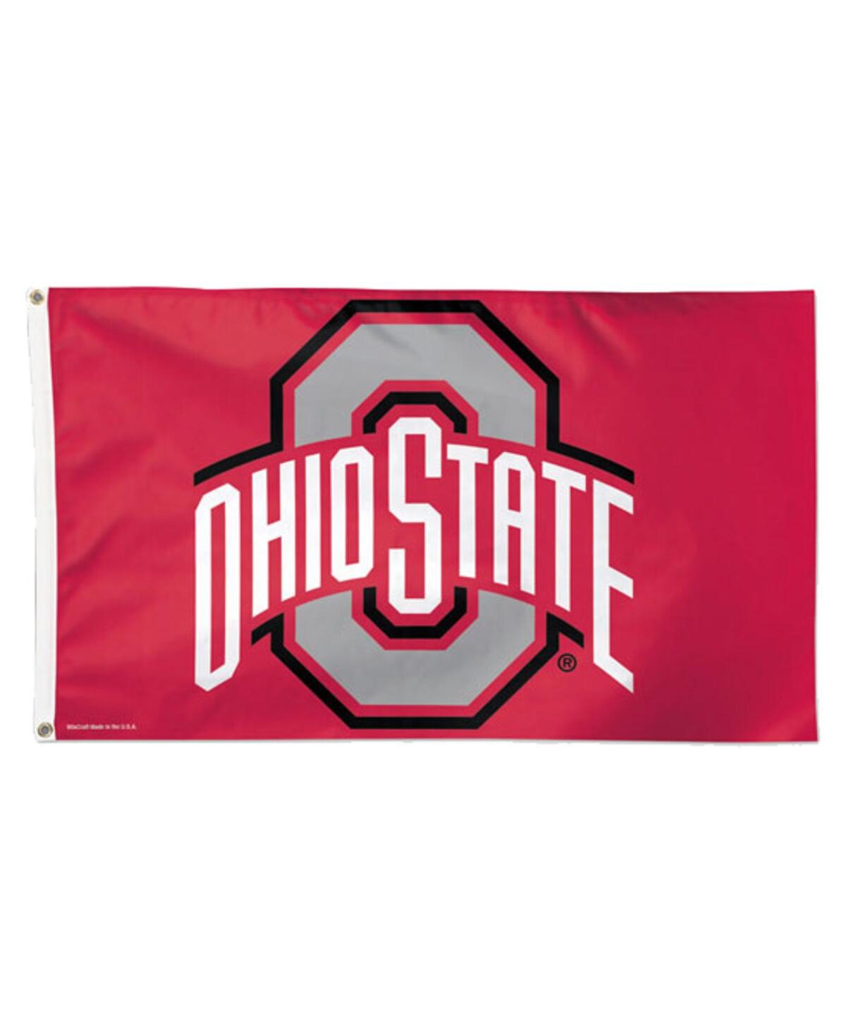 Ohio State Buckeyes Deluxe 3' x 5' Flag - Red