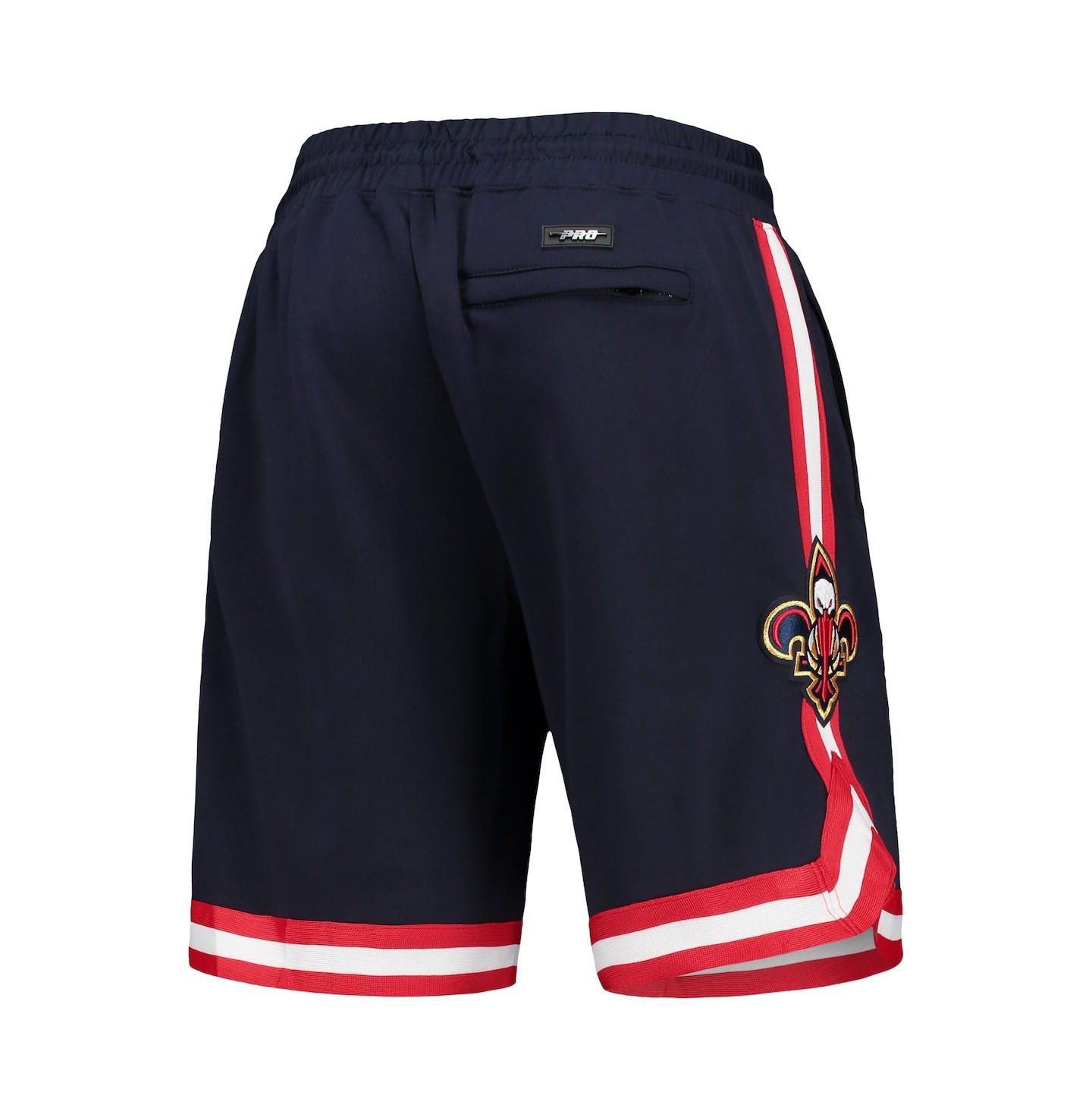 Мужские шорты Pro Standard Zion Williamson Navy New Orleans Pelicans Team Logo Player — фото 2