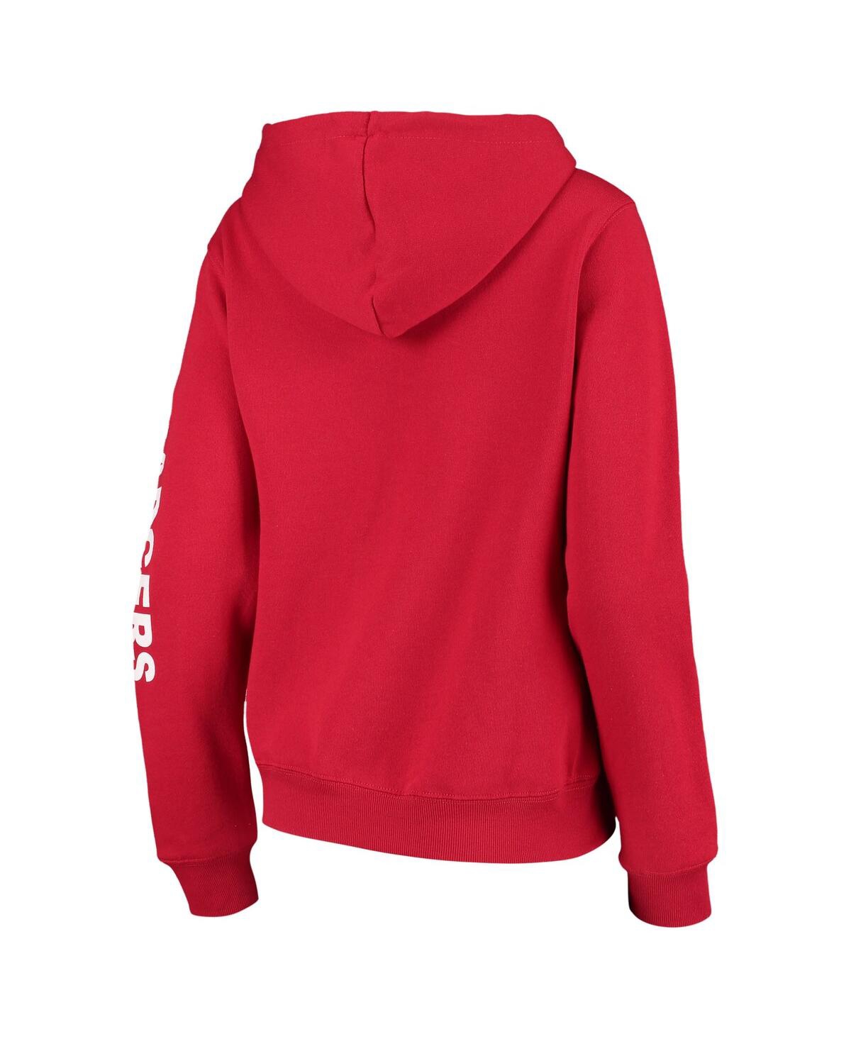 Women'sWisconsin Badgers Loud and Proud Pullover Hoodie - Red