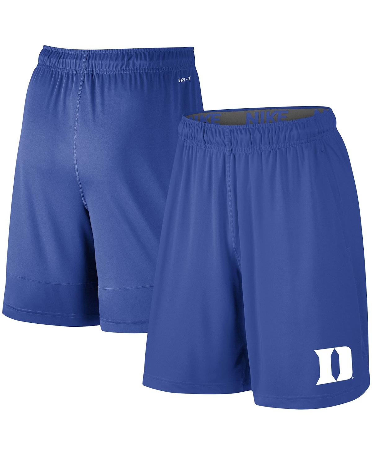 Men's Royal Duke Blue Devils College Primary Logo 2.0 Fly Performance Shorts