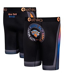 Youth Boys and Girls Black New York Knicks City Edition Boxer Briefs