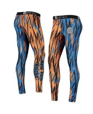 Ethika Women's Orange, Blue New York Knicks Classic Leggings