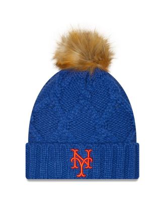 ny mets knit hat