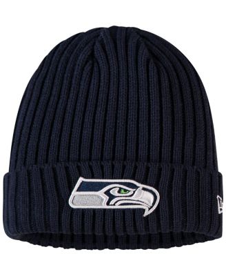 New Era Little Boys and Girls College Navy Seattle Seahawks Logo Core  Classic Cuffed Knit Hat - Macy's