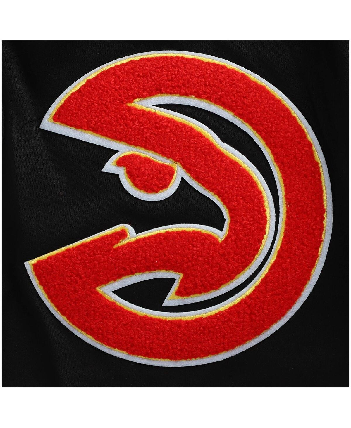 Men'sAtlanta Hawks Chenille Shorts - Black
