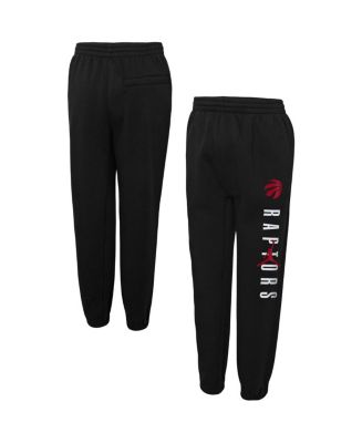 Big Boys Black Toronto Raptors Courtside Statement Edition Fleece Pants ...