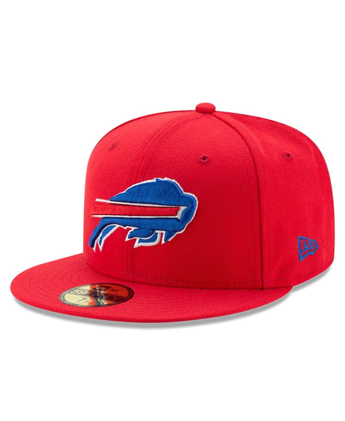 Men'sBuffalo Bills Omaha 59FIFTY Fitted Hat - Red