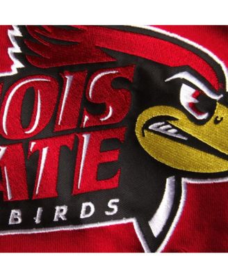 Women's Red Illinois State Redbirds Big Logo Pullover Hoodie