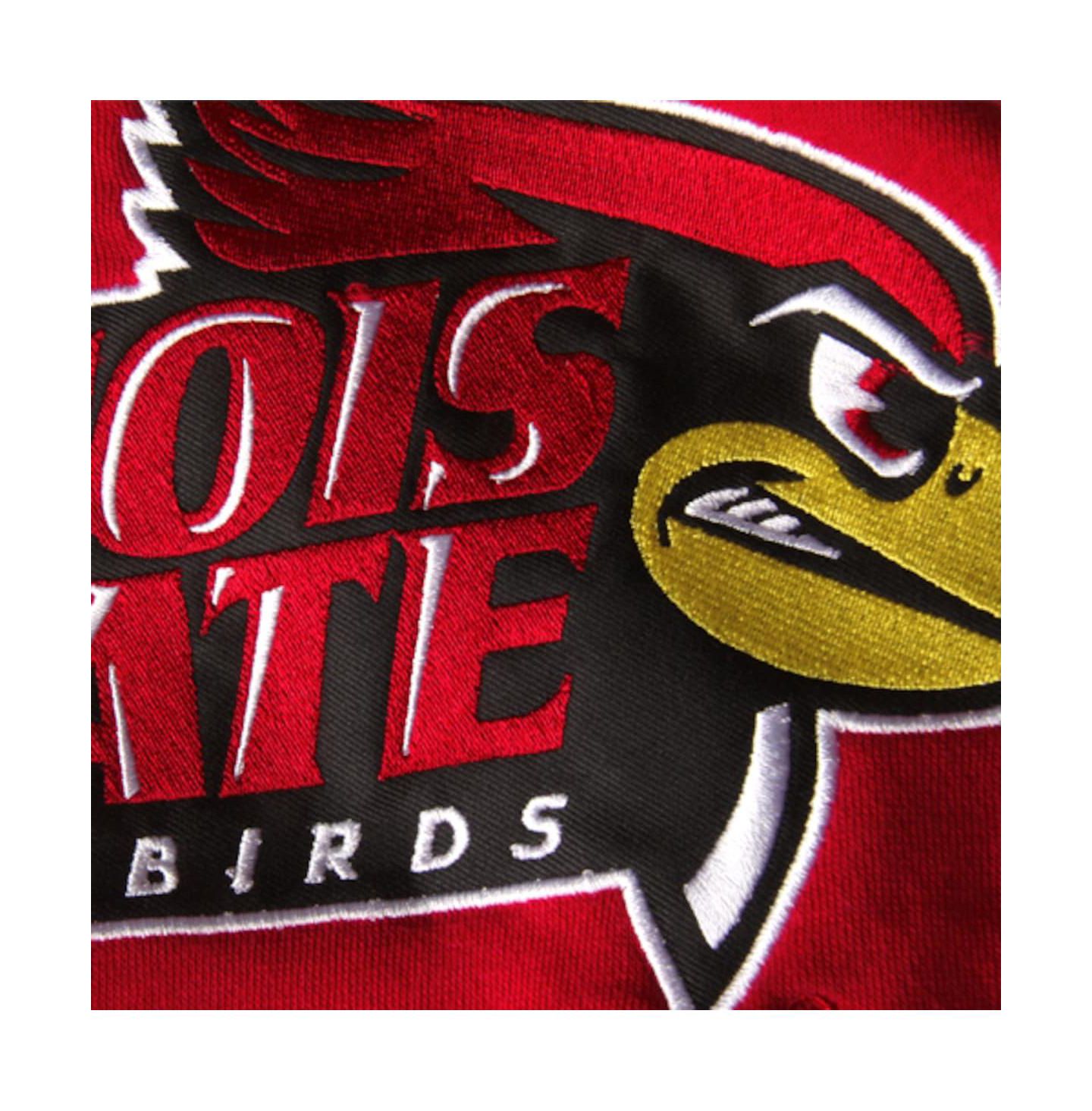 Женское худи Stadium Athletic Red Illinois State Redbirds Big Logo Pullover — фото 4