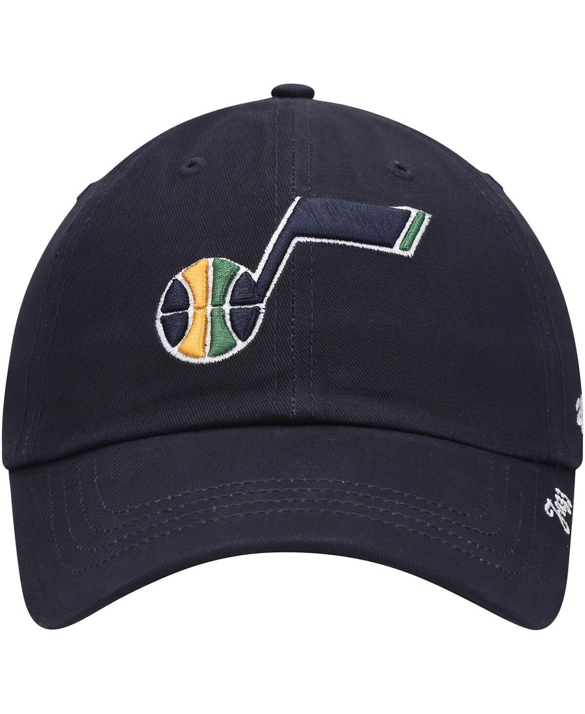 Women'sUtah Jazz Miata Clean Up Logo Adjustable Hat - Navy