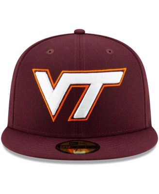 Men's Maroon Virginia Tech Hokies Basic 59FIFTY Team Fitted Hat