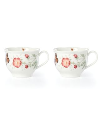 Butterfly Meadow Latte Mugs, Set of 2