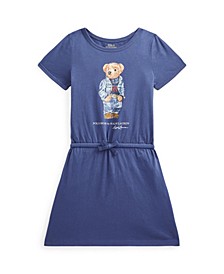 Toddler Girls Polo Bear Jersey T-shirt Dress
