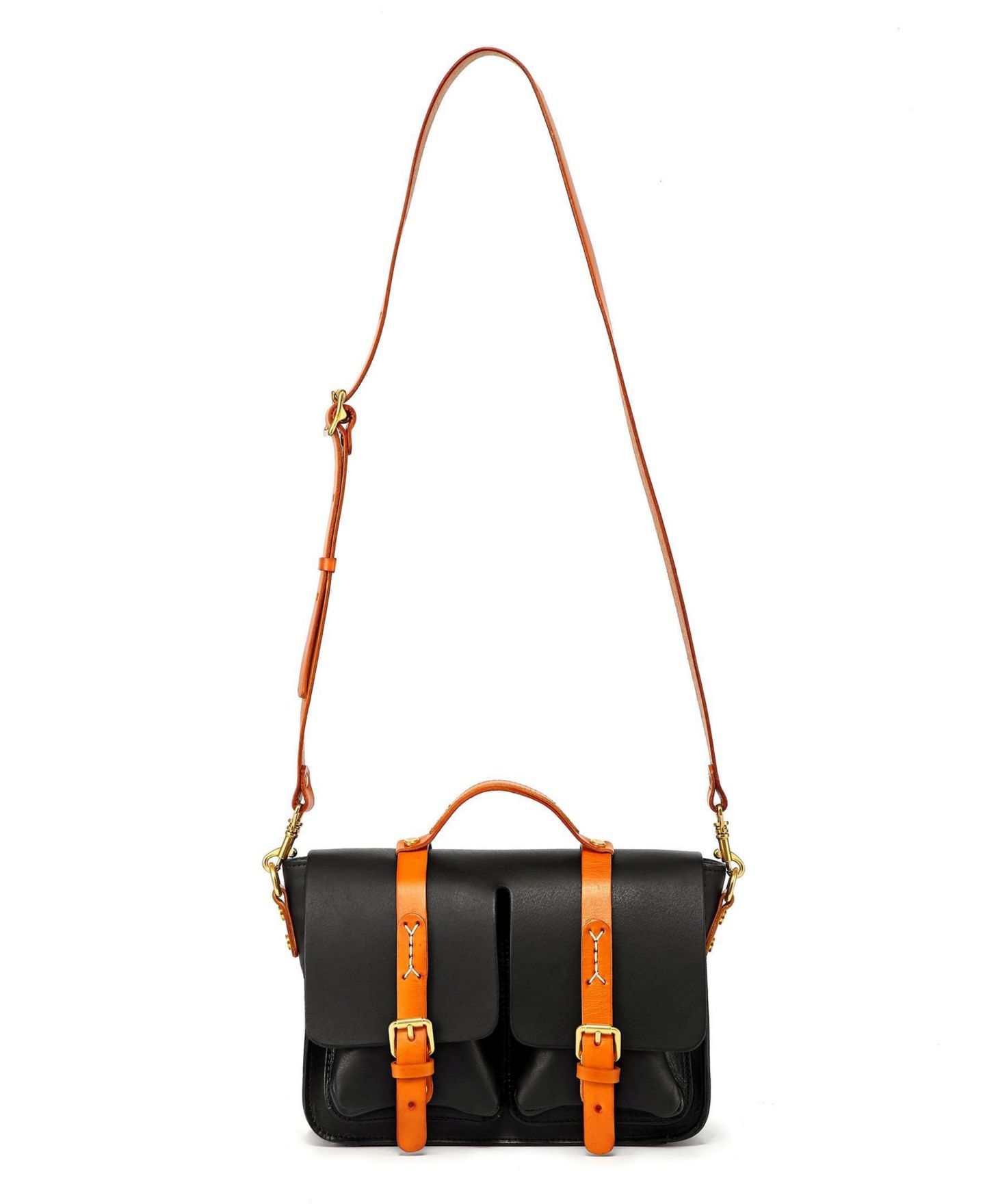 Женская сумка OLD TREND Genuine Leather Speedwell Satchel, цвет: Чёрный — фото 9