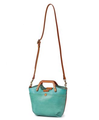 Women's Genuine Leather Sprout Land Mini Tote Bag